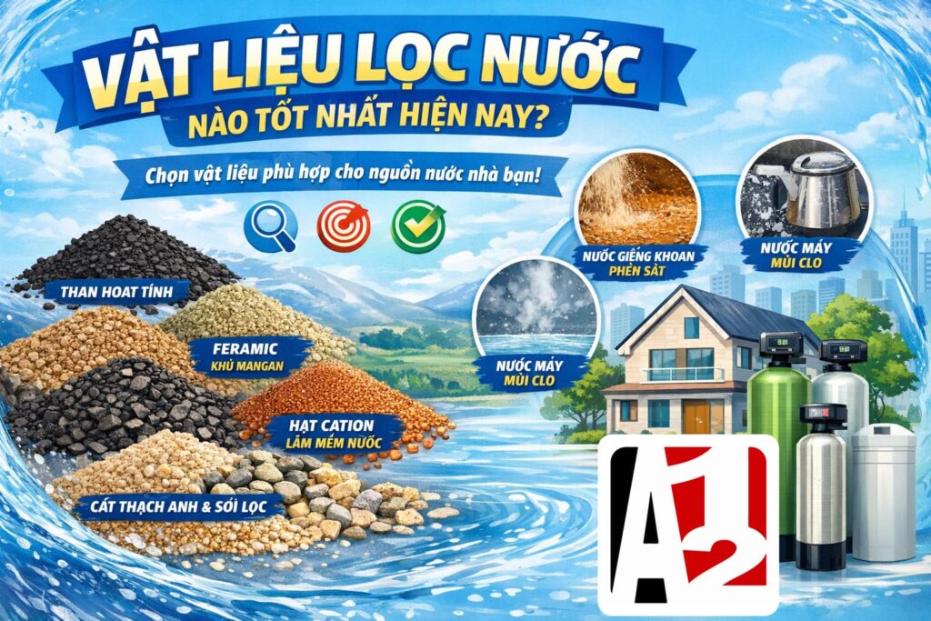 vật liệu lọc nước tốt nhất hiện nay