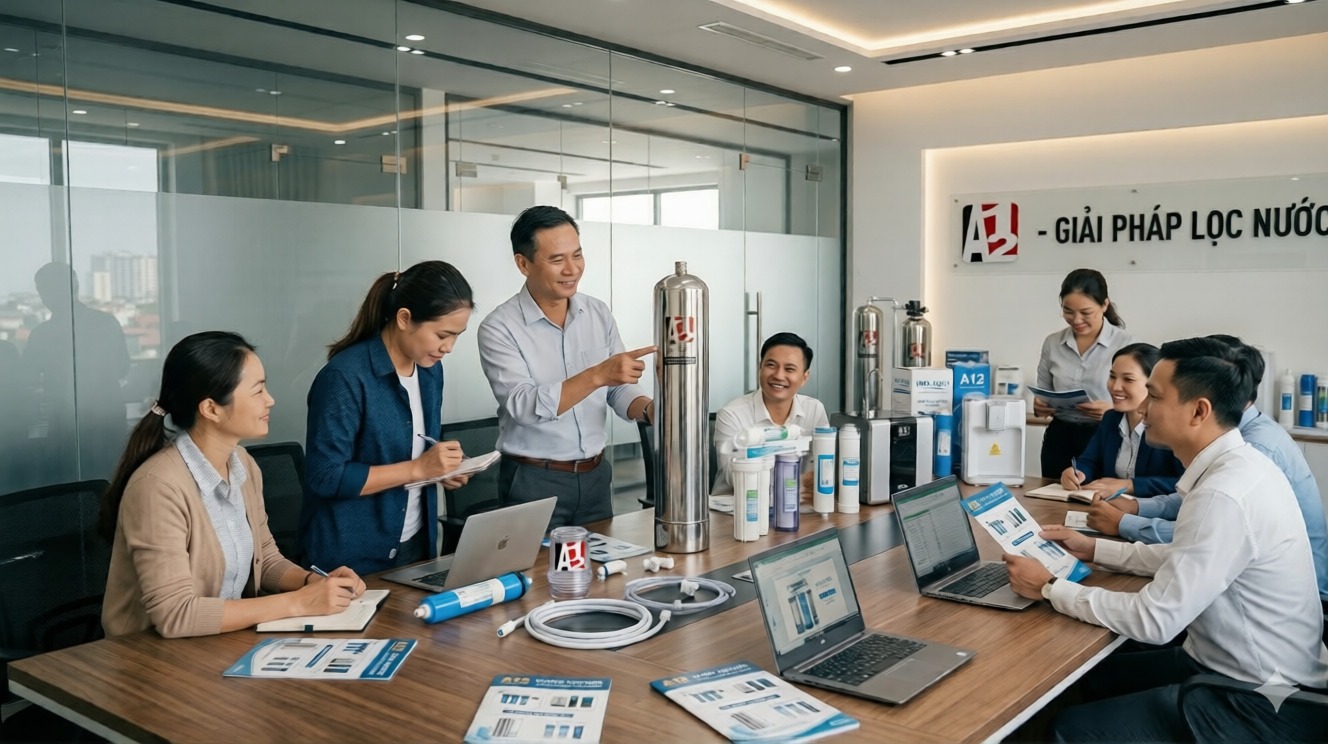 Đội ngũ chuyên gia A12 Group – Giải pháp lọc nước